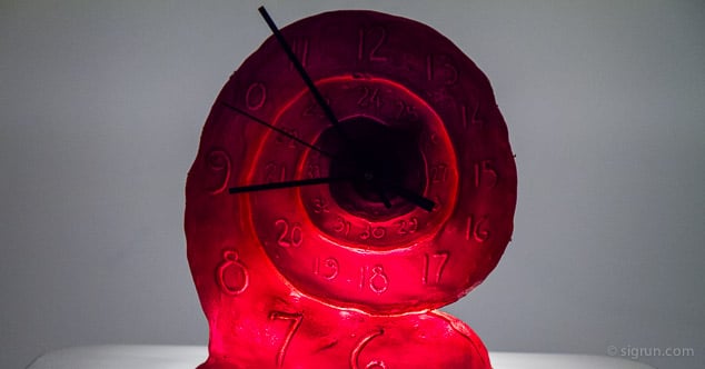 A clock designed by my dear friend Olafur Thordarson – Thordarson Design Co in New York. A very fitting image for today’s blog post – a clock is good reminder of starting before we are ready.