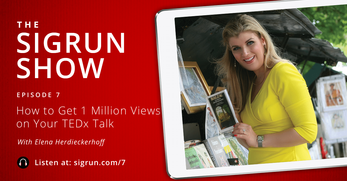 Episode 7 - Elena Herdieckerhoff - The Sigrun Show