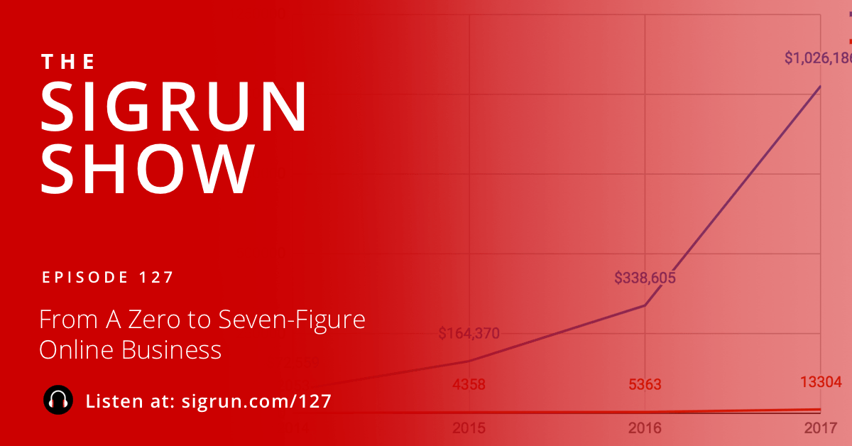 #127: From Zero to a Seven-Figure Online Business