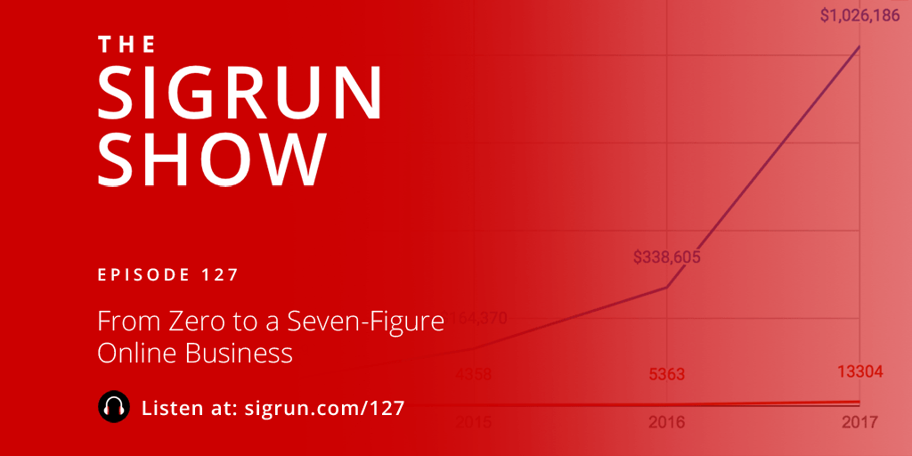 #127: From Zero to a Seven-Figure Online Business