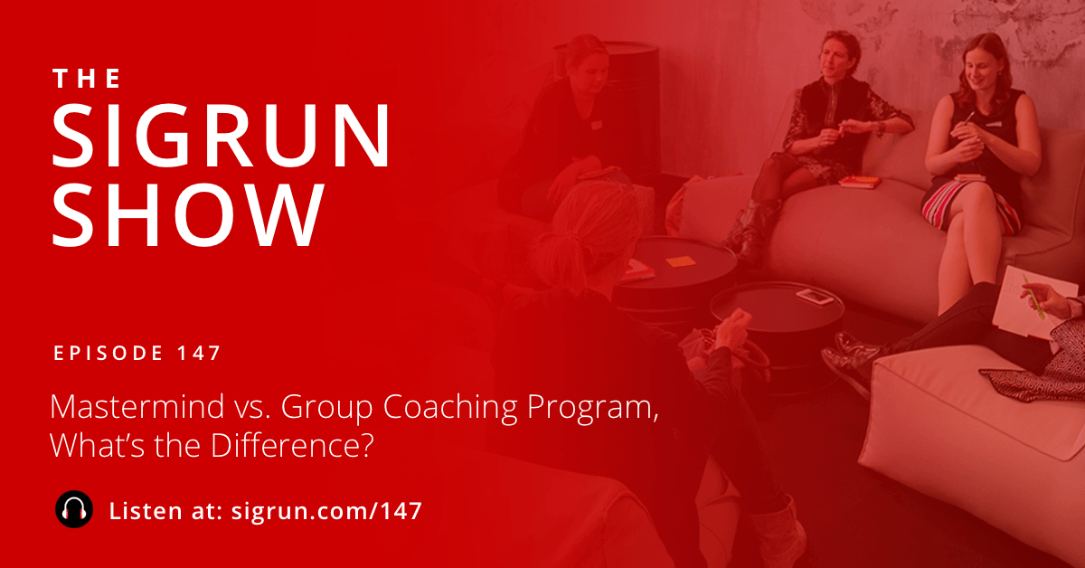 #147: Mastermind vs. Group Coaching Program, What’s the Difference?