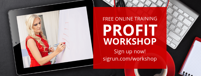 Free Online Training Profit Workshop sigrun