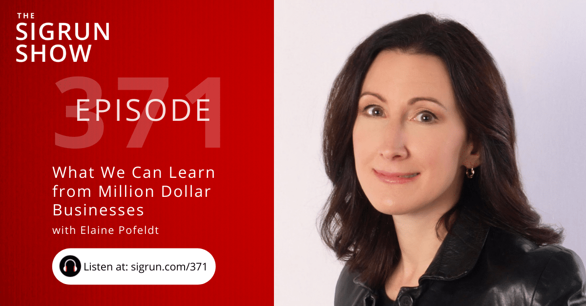 What We Can Learn from Million Dollar Businesses with Elaine Pofeldt