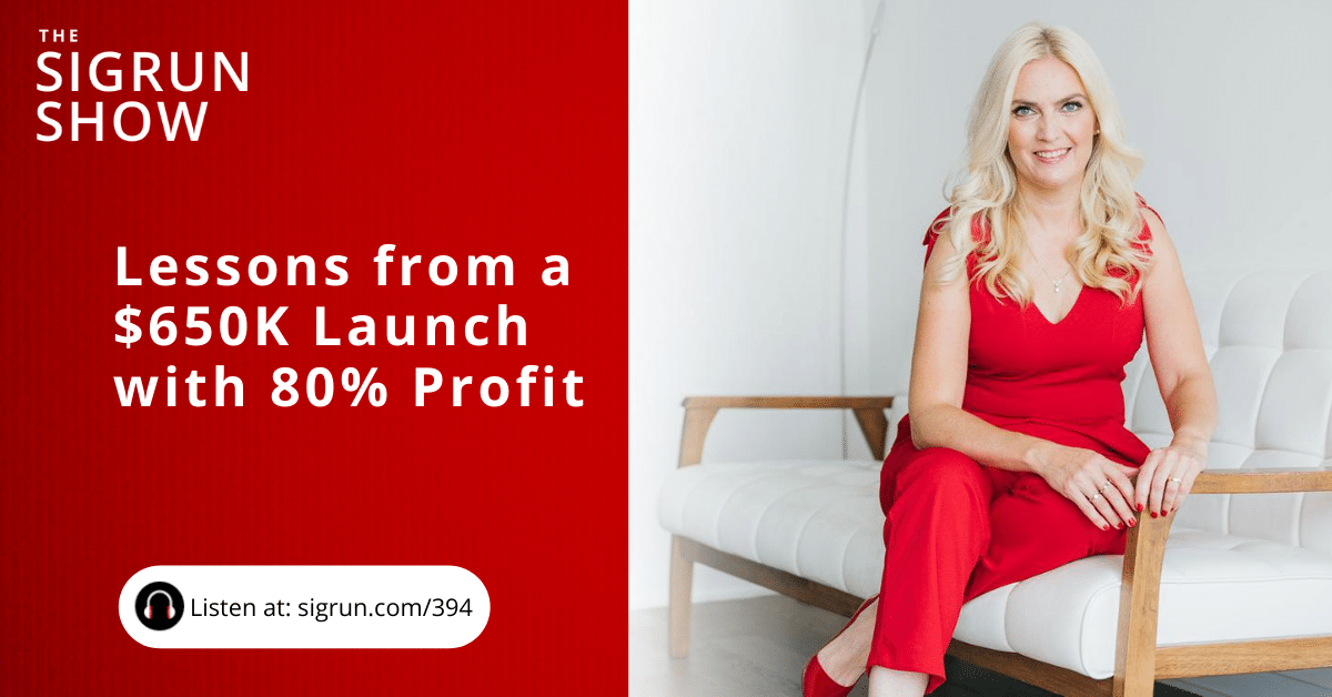 Lessons from a $665K launch with a 82% profit