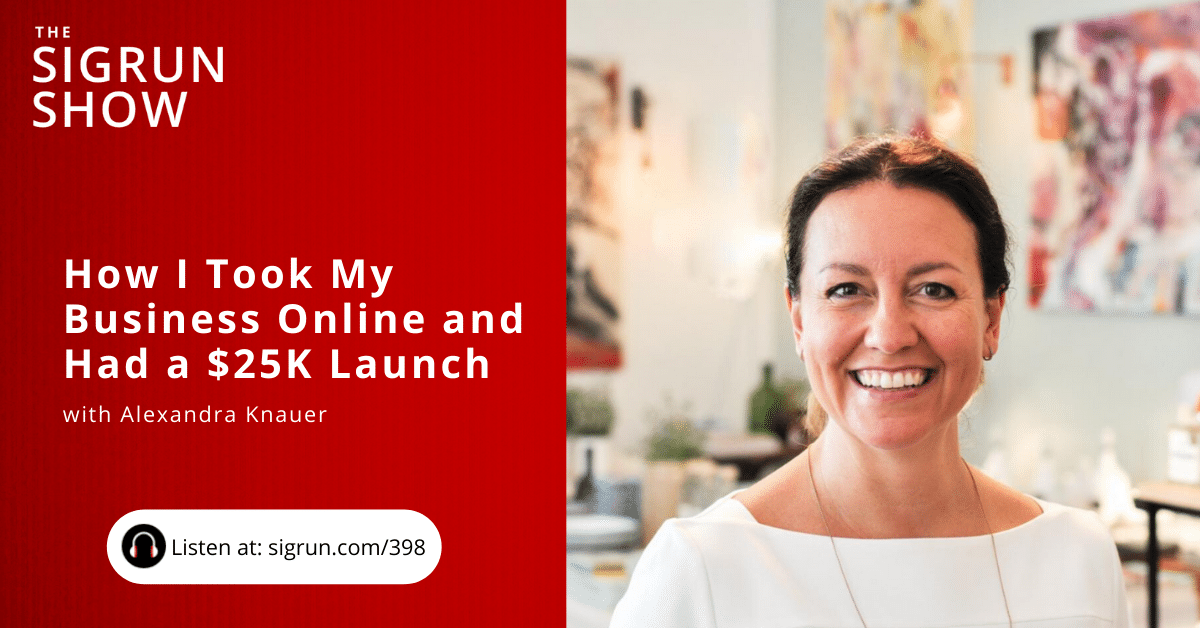 How I Took My Business Online and Had a $25K Launch