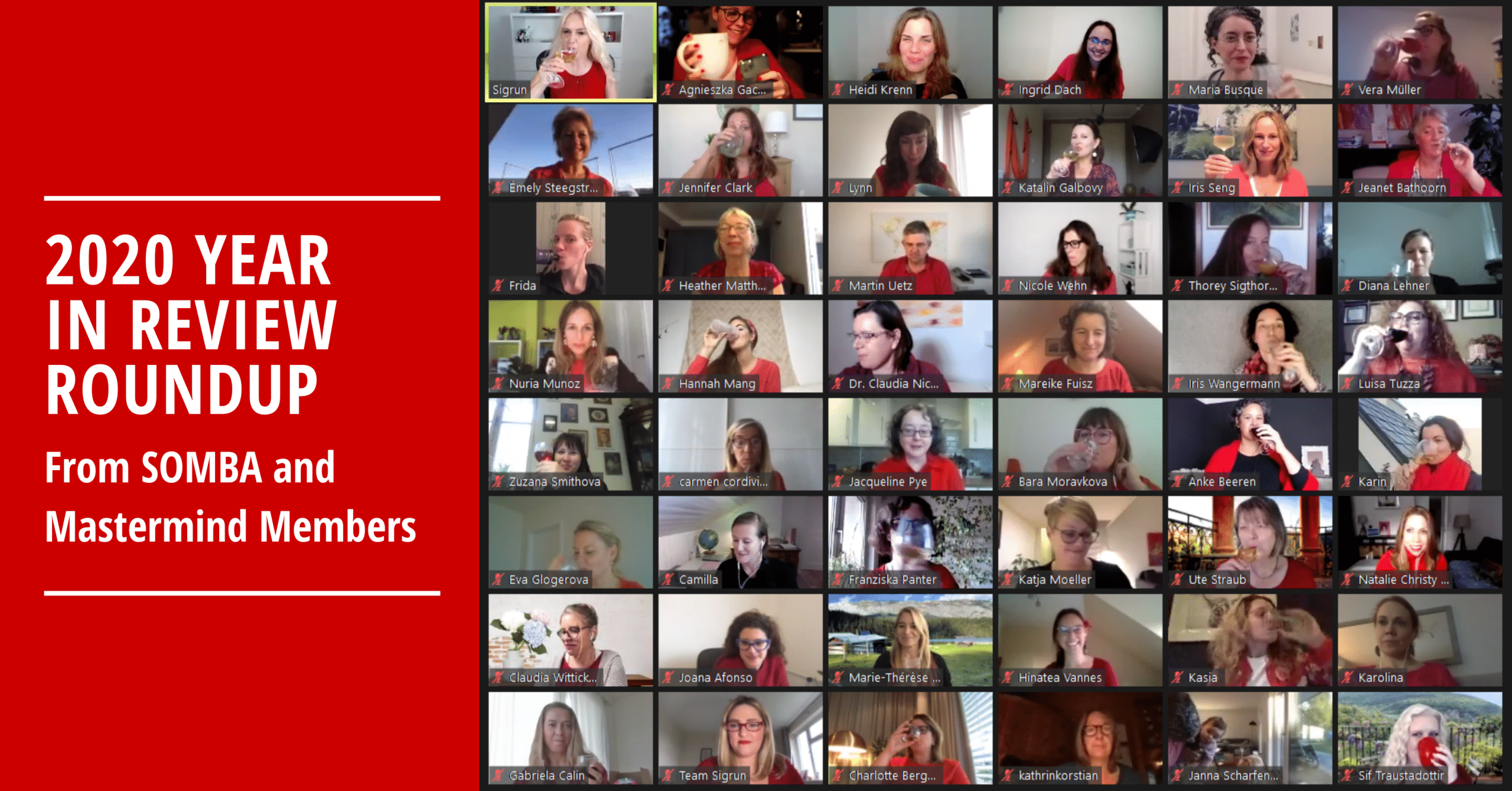 2020 Year in Review Roundup from SOMBA and Mastermind Members